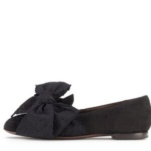 Chic Black Women's Shoes with Bow Detail